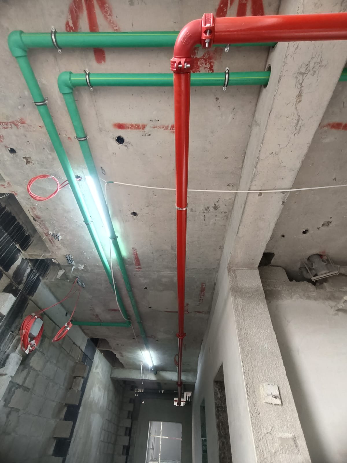 Main Pipe Distribution