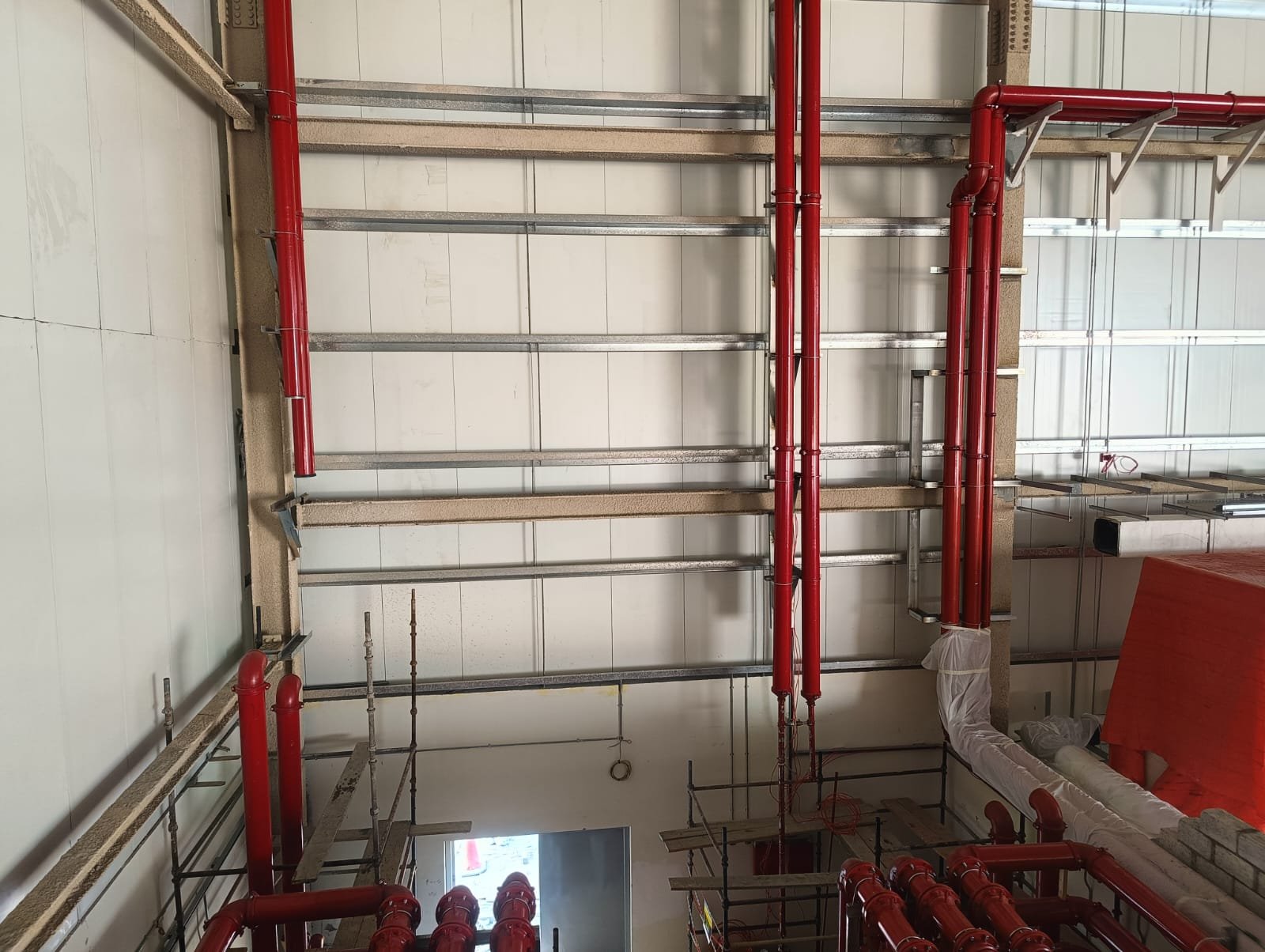 Fire Hose Cabinet Installation