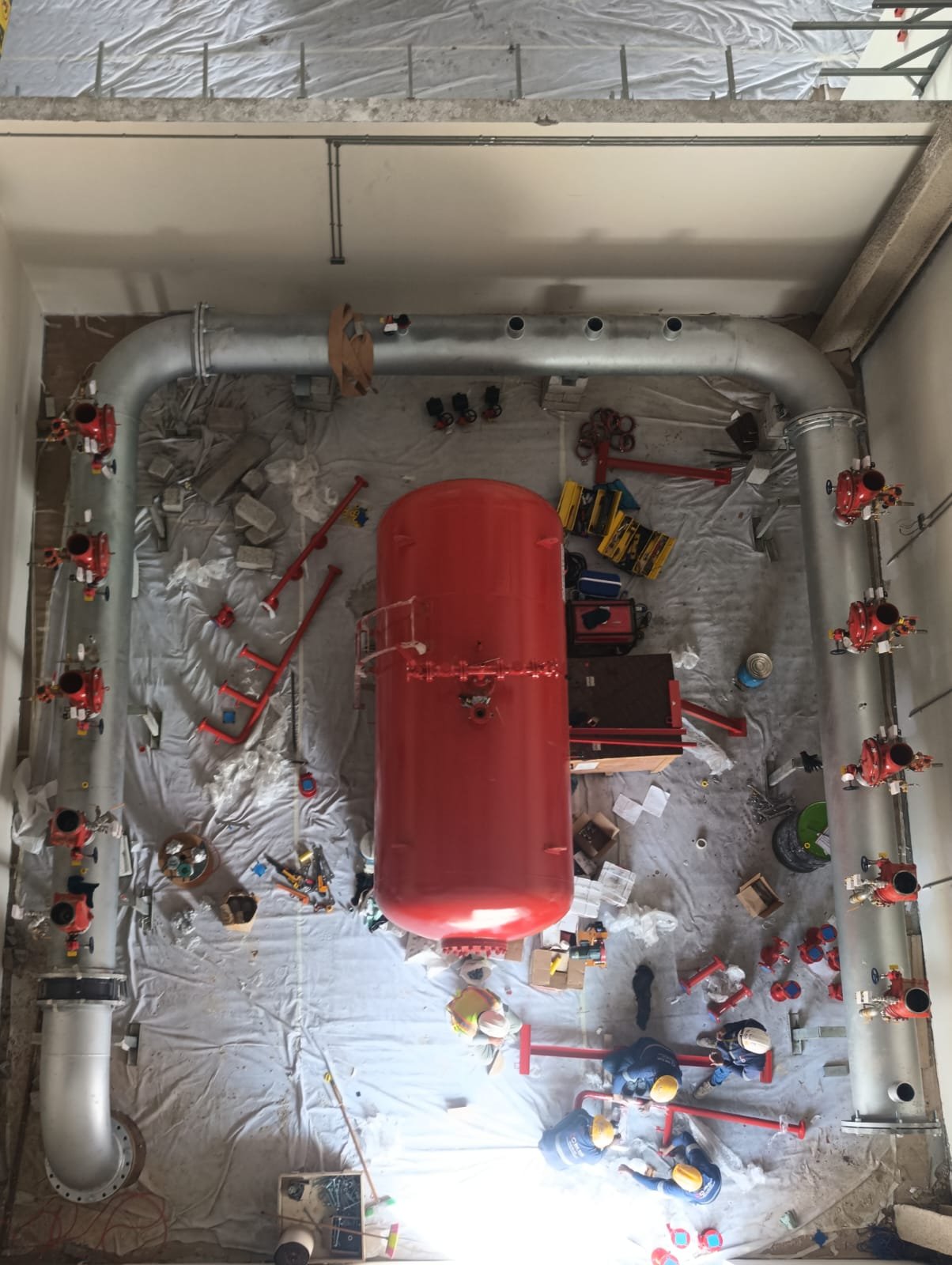 Multi-Service Pipe Run